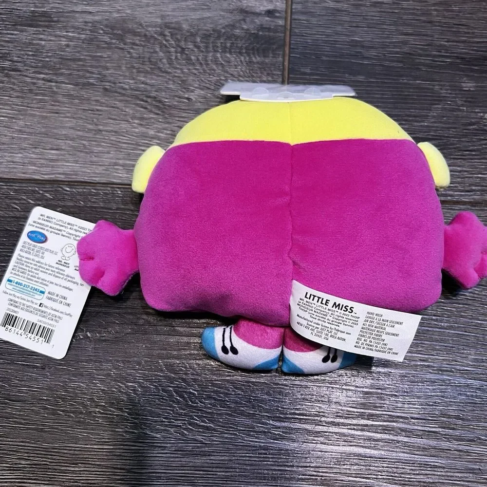 Little Miss Chatterbox The Mr. Men Show Plush Toy NEW‎ WITH TAG. VGC